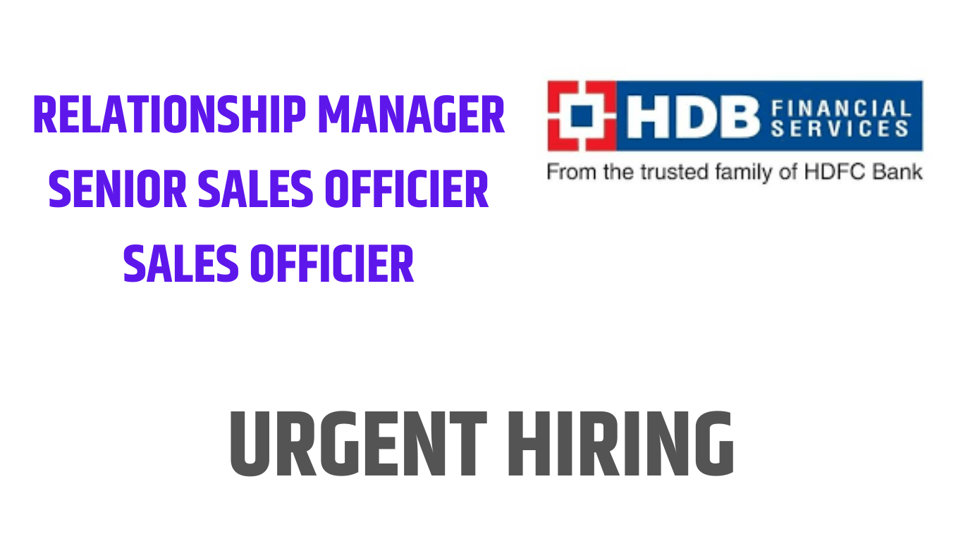 Urgent Hiring 47