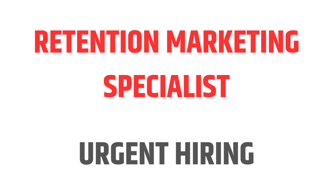 Urgent Hiring 60