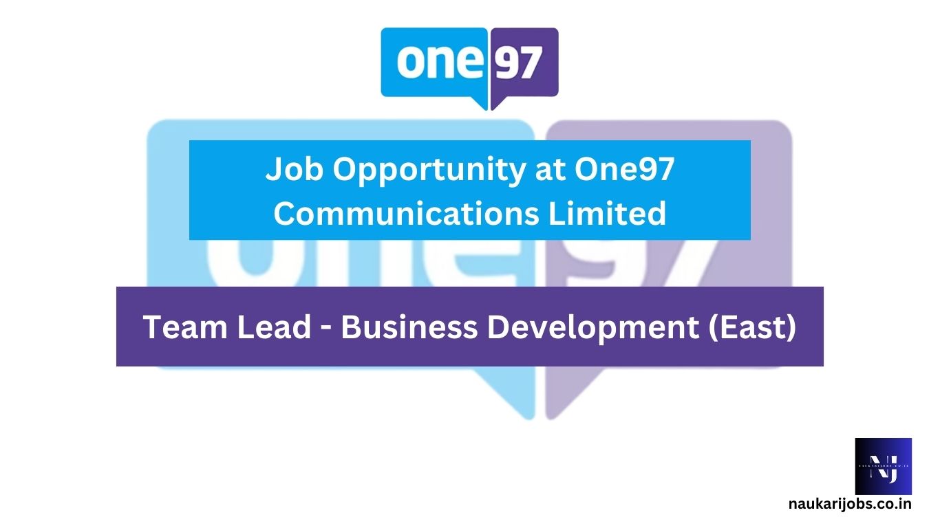 Job Opportunity at One97 Communications Limited 2
