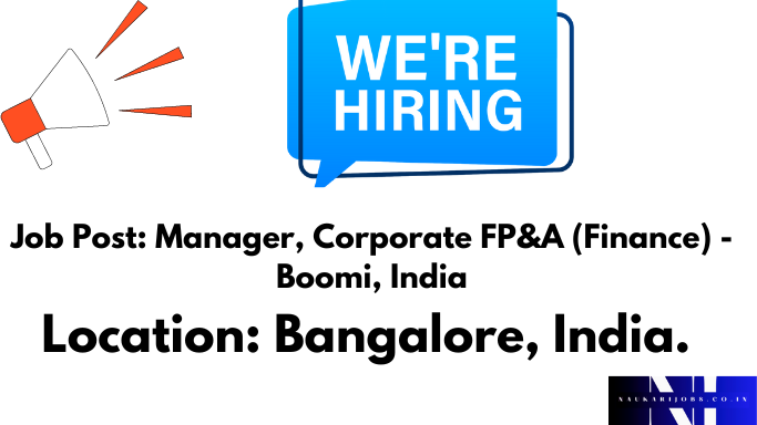 Boomi, India is hiring Manager, Corporate FP&A (Finance)