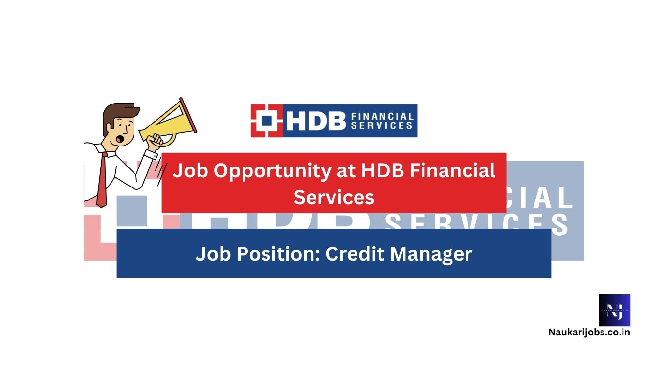 Job Opportunity at HDB Financial Services