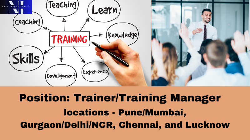 Job Opportunity: Trainer/Training Manager