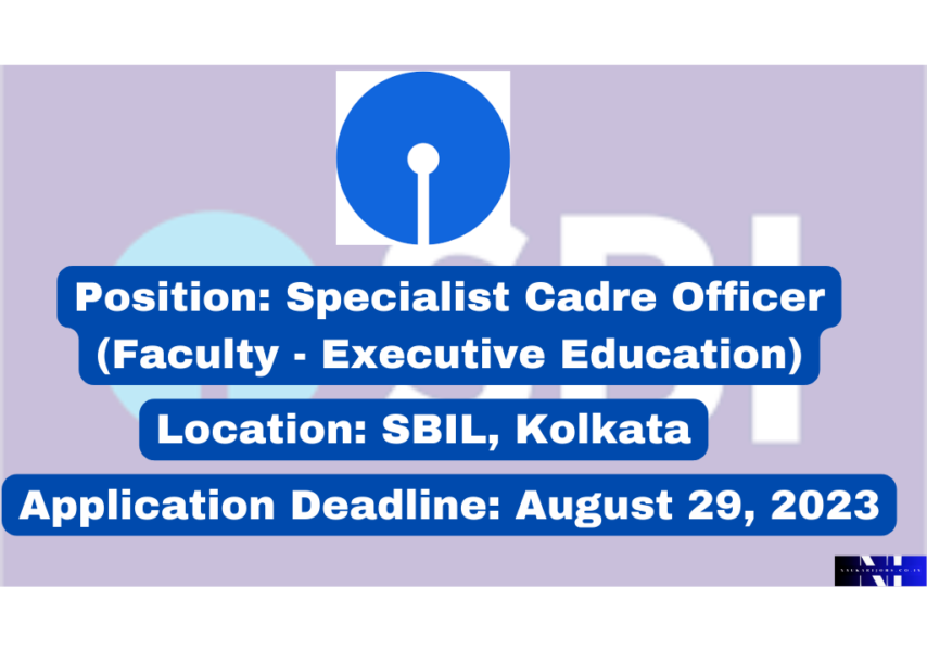 Place of Posting: Initially in Mumbai